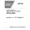 FUNAI DPVR-2600 Instrukcja Obsługi